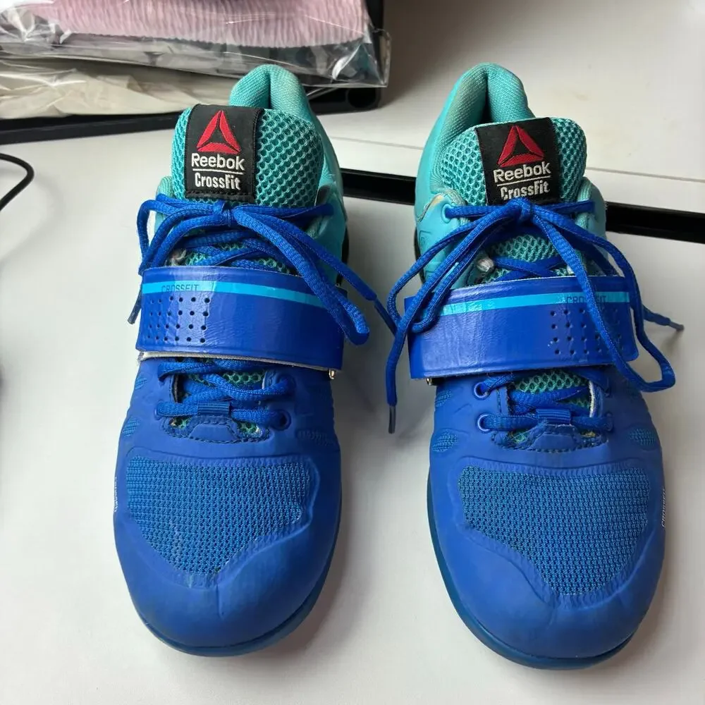 Reebok CrossFit Lifter 2.0 Women's Weightlifting Shoes Blue M45051 Size 7 Gym